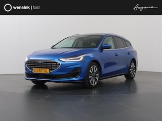 Ford Focus Wagon 1.0 EcoBoost Hybrid Titanium X | Trekhaak | Panoramadak | Winterpakket | B&O | Cruise Control Adaptief |