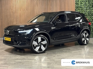 Volvo EX40 Single Motor Extended Range Ultra 82 kWh | Trekhaak | Schuifdak | 360° Camera | Harman Kardon | 100% SoH | Adaptieve Cruise Control | Bestuurdersstoel elektrisch geheugen | Stoel en Stuurwielverwarming | 20 Inch | Passagiersstoel elektrisch | Microtech/Alcantara bekleding | Zitting verlenging voorstoelen | Pilot Assist | BLIS Dode Hoek Detectie | Warmtepomp | Google Infotainment | Keyless Drive | Verlichtingspack 2 | Parkeersensoren voor+achter | Privacy Glass | Elektrisch bedienbare achterklep | Draadloos telefoon opladen | DAB Radio | Apple Carplay/Android Auto | Volvo On Call met mobiele App functie | Onyx Black Metallic |
