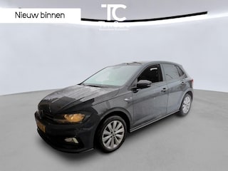Volkswagen Polo 1.0 TSI R-line | Stoelverwarming | Climate control | Cruise control adaptief | DAB | Apple CarPlay | Extra getint glas | Half/leer | Lichtmetalen velgen