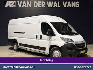 Fiat Ducato 3.0 NP 136pk L4H2 Post NL inrichting Euro6 Airco | Camera | Sidebars | 270 graden achterdeuren, schappen, doorloopdeur