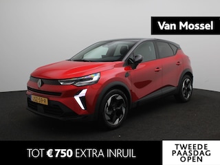 Renault Captur Techno mild hybrid 160 EDC Automaat | openR multimediasysteem met 10,4" touchscreen met Apple CarPlay & Android Auto | Climate Control | Parkeersensoren met achteruitrijcamera | Two-tone metaalkleur |