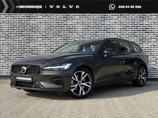 Volvo V60 2.0 B4 Plus Dark | Trekhaak | Navigatie | Apple Carplay | Android Auto | Stoelverwarming | Keyless Entry | Lederen Bekleding | Achteruitrijcamera | Parkeersensoren | Elektrisch Verstelbare Voorstoelen