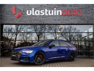 Audi A6 Avant 55 TFSI e quattro Pro Line S Competition Ultra blauw, Panoramadak, 3D camera, B&O, Trekhaak,