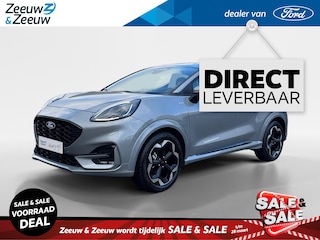 Ford Puma 1.0 EcoBoost Hybrid ST-Line X | Uit Voorraad Leverbaar | Prijs Inclusief €6.500,- Ford Voordeel |  360 Graden Camera | Dodehoek Detectie | Adaptieve Cruise Control | Parkeersensoren Voor & Achter | Verwarmbare Voorstoelen | Verwarmbaar Stuur | Verwarmbare Voorruit