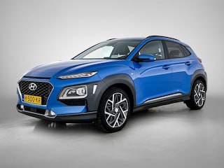 Hyundai Kona 1.6 GDI HEV Premium | Camera | Head-up Display | Stoelverwarming | Zomer en winterset | 18'