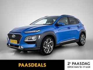 Hyundai Kona 1.6 GDI HEV Premium | Camera | Head-up Display | Stoelverwarming | Zomer en winterset | 18'
