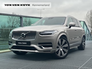 Volvo XC90 2.0 T8 Recharge AWD Ultimate Bright / Luchtvering / Trekhaak / Long Range / Elek.  verstelbare stoelen / Voor+achter+stuur verwarmd / Harman Kardon / Keyless / BLIS / Pilot assist + ACC /