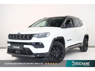 Jeep Compass 4xe 240 Plug-in Hybrid Electric S | Camera | Leder | Adaptieve Cruise control | Achterklep elektrisch | Navigatie | Climate control |