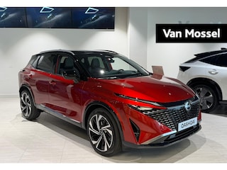 Nissan Qashqai 1.5 e-Power Tekna Plus 205PK | Head-Up Display | BOSE Audio | Panoramadak | Stoel,- Stuur en Voorruitverwarming | 20'' Inch Velgen | Nieuw uit voorraad leverbaar!