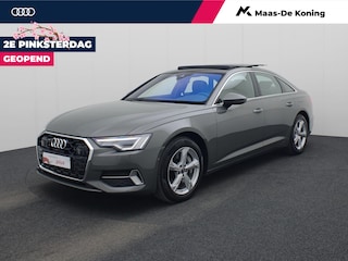 Audi A6 Limousine 50 TFSIe 220kW/299PK quattro S Line · 360°Camera + Parkeersensoren · Panoramadak · Trekhaak · Garantie t/m 14-04-2029 of 100000km.