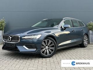 Volvo V60 2.0 T8 Twin Engine AWD Inscription | Trekhaak | Pano | All-seasons | Stoel en-stuurverwarming | leder | Full-led |
