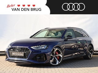 Audi A4 Avant 2.9 TFSI quattro competition plus | Pano | Alcantara bekleed stuur | 360° camera | Massage | Carbon inleg | Stoelver. v+a | Verwarmbaar stuurwiel | Super sport stoelen | HUD | Ambient Light | B&O |