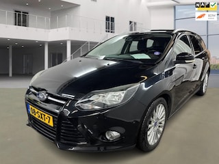 Ford Focus Wagon 1.6 EcoBoost Titanium|NAVI|PSENSOR|2XSLEUTELS|CRUISE|AIRCO