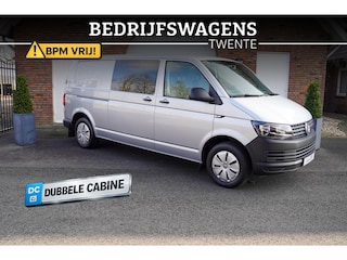 Volkswagen Transporter 2.0 TDI 150PK DSG L2H1 DUB/CAB Trekhaak 6-Zits