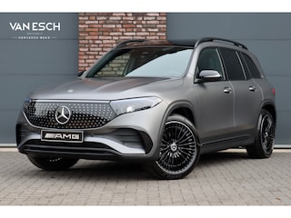 Mercedes-Benz EQB 350 4MATIC AMG Line 71 kWh | 40.500,- Netto | Distronic | Memory | HUD | Verwarmd Stuurwiel | Trekhaak | Burmester | Panoramadak | Keyless Go | Surround Camera |  Vario-Achterbank |