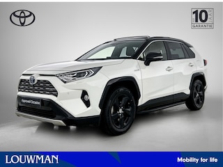 Toyota RAV4 2.5 Hybrid Bi-Tone Panoramisch glazen dak | Dealer Onderhouden | Stoel + Stuurverwarming | JBL | Blindspot | PDC | Navigatie |