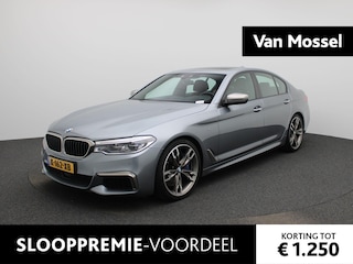BMW M550i xDrive High Executive | Automaat | Harman & Kardon | Schuifdak | Stoel + Stuurverwarming | 360. Camera | Lederen Bekleding |