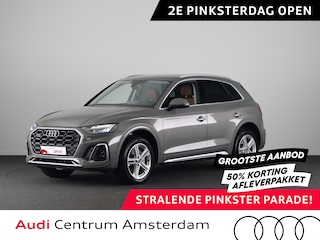 Audi Q5 50 TFSI e S edition 299 pk S-tronic | Navigatie | Parkeersensoren | Achteruitrijcamera | Autom. airco (3 zones) |