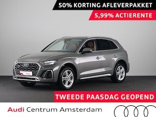 Audi Q5 50 TFSI e S edition 299 pk S-tronic | Navigatie | Parkeersensoren | Achteruitrijcamera | Autom. airco (3 zones) |