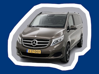 Mercedes-Benz V-klasse 250d Lang DC Dubbele cabine Burmester audio Leder Elektrische schuifdeuren 360 camera