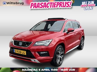 Seat Ateca 1.5 TSI FR 4DRIVE / AUTOMAAT/ 4X4/ PANO/ TREKHAAK/ LEER/ ELEK.STOEL/ STOELVERWARM./ KEYLESS/ ACC/ PARK.SENSOR.V+A/ 360 CAMERA/ FULL LINK/ CLIMA/ BEATS AUDIO/ RIJ-MODI/ DIGITAL DASH/ DAB/ NAVI/ ISOFIX/ 19'' LMV