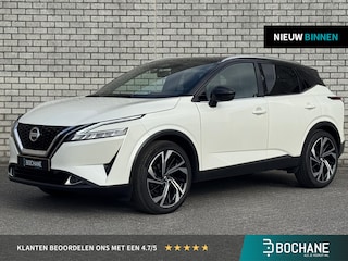 Nissan Qashqai 1.3 MHEV Xtronic Tekna Plus | Head Up Display | Stoel + Stuurverwarming | Trekhaak | Panoramadak | BOSE-Audiosysteem |