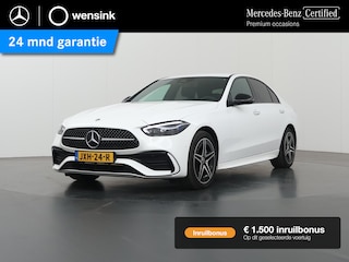 Mercedes-Benz C-klasse 300 e AMG Line | Premium pakket | Burmester | 360 camera | Night | Digital light | Memory |