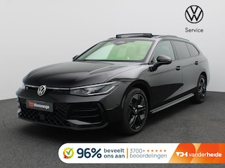 Volkswagen Passat Variant 1.5 eHybrid R-Line Edition 272PK DSG SOH 100%, Pano-Schuifdak, Trekhaak, Black Style, Keyless, Side Assist, Elektr. Achterklep, Voorruitverwarming, Stoel-Stuurverwarming, 18" LM Velgen, Navi