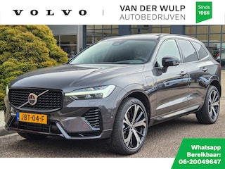 Volvo XC60 T8 455PK AWD Ultra Dark | Luchtvering | Trekhaak | 360 | Leder |