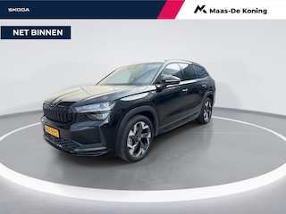 Skoda Kodiaq 1.5 TSI PHEV Sportline Business · Camera · Inklap. Trekhaak · Canton Audio · Matrix LED · Elek. Voorstoelen met geheugen · Side Assist · Keyless · Garantie t/m 15-05-2029 of 100.000