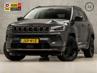Jeep Compass 4xe 240 Plug-in Hybrid Electric Trailhawk 240Pk Automaat (VIRTUAL COCKPIT, APPLE CARPLAY, GROOT NAVI, CAMERA, LEDER, SPORTSTOELEN, GETINT GLAS, ADAPTIVE CRUISE, NIEUWSTAAT)