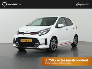 Kia Picanto 1.0 DPi GT-Line | Navigatie | Parkeercamera | Leder | Apple Carplay/Android Auto | Climate Control | Cruise Control |