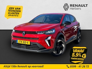 Renault Captur 1.3 mild hybrid 160 techno EDC AUTOMAAT / GROOT NAVI / STOEL EN STUURVERWARMING / CAMERA / VELE OPTIES