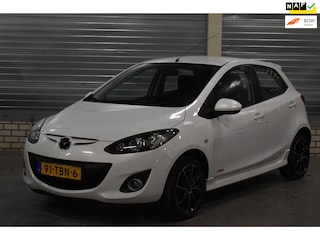 Mazda 2 1.3 GT-M Line 82.000KM!!! Parelmoer Wit + Airco|Stoelverwarming|