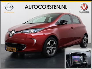 Renault Zoe Q90 Intens Quickcharge 41 kWh 3fase (ex Accu) Navi Camera MultiMedia 16"LM-v ECC Licht+Zicht-Pakket Cruise Control USB Digi-Dash Int.Voorwerwarming LED-v+a :Pack Parking € 36.000,- nieuw ! SOH 86%