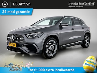 Mercedes-Benz GLA 250 e AMG Plug-In Hybride Trekhaak | AMG Line Premium | Sfeerverlichting | Distronic | MultiBeam Ledkoplampen | Stuur en Stoelverwarming. Inclusief 24 maanden Mercedes-Benz Certified garantie voor Europa.