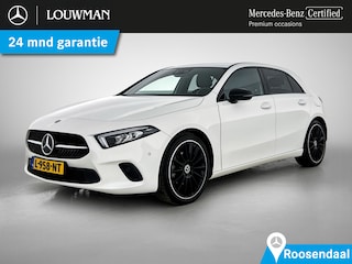 Mercedes-Benz A-klasse 180 Nightpakket | Augmented Reality | Stoelverwarming | LED | Car Play | Cruise Controle | Inclusief 24 maanden Mercedes-Benz Certified garantie voor Europa.