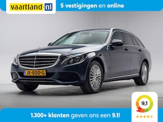 Mercedes-Benz C-klasse 200 Ambtition Aut [ Half Leder Stoelverwarming Navi ]
