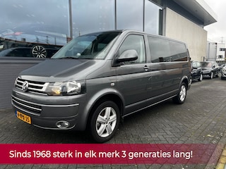 Volkswagen Transporter 2.0 TDI L2H1 4Motion DC Comfortline AUTOMAAT Dubbel cabine! SCHUIFDAK l LEER l CRUISE l TREKHAAK l DEALER!