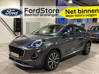 Ford Puma EcoBoost Hybrid 125 pk Titanium | 1e eig.| 100% dealer onderh. | 4 seiz. banden | LED | Navi | Clima | Cruise |