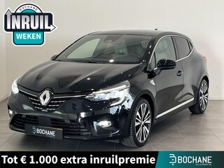 Renault Clio 1.6 E-Tech Hybrid 140 Initiale Paris | BOSE | Leder | Navigatie | Climate Control | Cruise Control | Stoel- en stuurverwarming | Apple Carplay/Android Auto | 1e eigenaar!