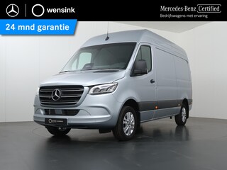 Mercedes-Benz Sprinter 319 CDI | Aut. | L2 H2 | Select | Bumpers In Kleur | Navigatie | Distronic Plus | Klasse 3 Alarm | Airco | Parkeerpakket | Dodehoekassistent | Led Verlichting | Geveerde Comfortstoel en Bijrijdersbank | Certified |