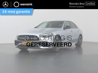 Mercedes-Benz C-klasse 300 e AMG Line | Night | Trekhaak | Sfeerverlichting | Stoelverwarming |