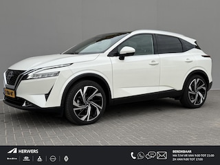 Nissan Qashqai 1.3 MHEV Xtronic Tekna Plus / Trekhaak ( 1.800 kg ) /  Apple carplay / Android auto / Bose geluidsinstallatie / Panoramadak / Lederen bekleding