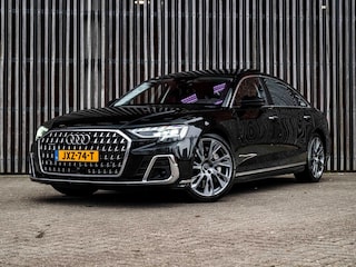 Audi A8 60 TFSI e Quattro Lang |BTW|4-zits|Panorama|OLED|4x Massage/Koeling/Verwarm.|DEALER ONDH.|B&O|360-cam|Keyless|4-Wielbestur