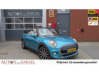 Mini Cooper Cabrio 1.5 Chili/Garantie/Leder/Carplay/Stoelverwarming