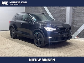 Volvo XC40 B3 Ultra Black Edition | Panoramadak | Trekhaak | 360° Camera | ACC | Stoel+Stuurverwarming | 20 Inch