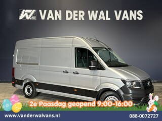 Volkswagen Crafter 2.0 TDI 141pk L3H3 L2H2 Euro6 Airco | 3000kg Trekhaak | Cruisecontrol | Chauffeursstoel Bijrijdersbank