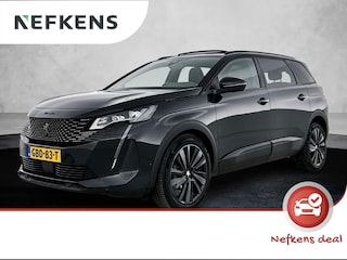 Peugeot 5008 SUV GT 130pk | 7 Zitplaatsen | Navigatie | Schuif-/kanteldak | Achteruitrijcamera | Climate Control | Adaptieve Cruise Control | Full Led koplampen | Handsfree Achterklep | Stoelverwarming | Keyless | Parkeersensoren v+a | Dodehoeksensor | Apple Carplay / Android Auto | DAB+ radio | Donker getint glas | 19" lichtmetalen velgen |