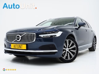 Volvo V90 2.0 T8 Recharge AWD Inscription | Panoramadak | Massage | Trekhaak | Pilot Assist | Harman/Kardon | HUD | 360 | Leder